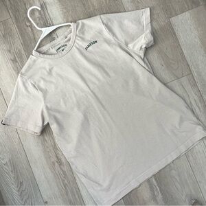 Jameson Organic Tshirt cotton crewneck short sleeve mens Grey (medium)